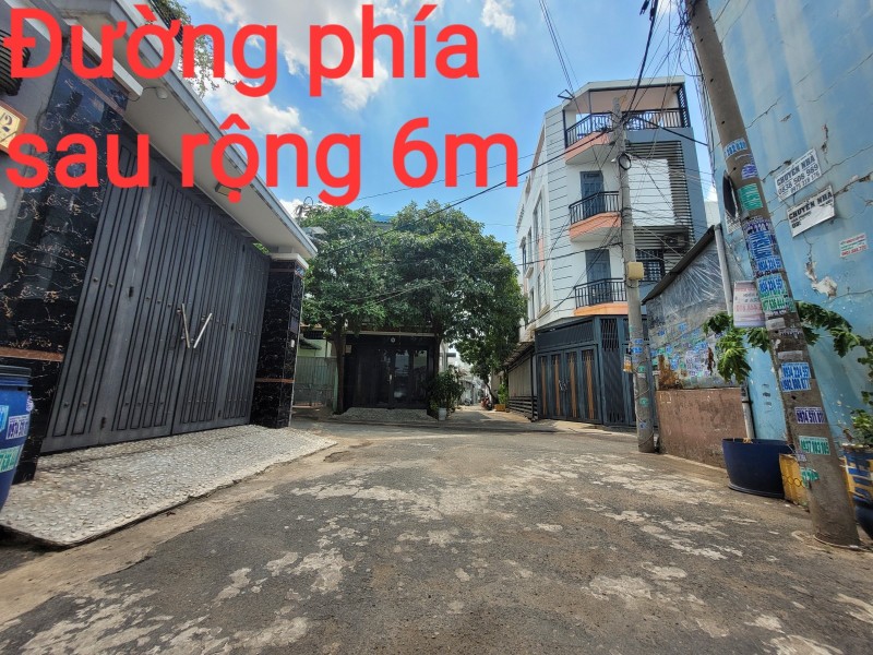 Ngộp Bank - ngang khủng 10,8m - Nhà 2 mặt tiền trải nhựa trước sau: 6m & 8m - Hiệp Phú - Q9